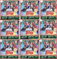 (10 BOXES) 2025 TOPPS HOLIDAY MEGA BOX HALF CASE BREAK (LAST 7 SPOTS REDUCED)