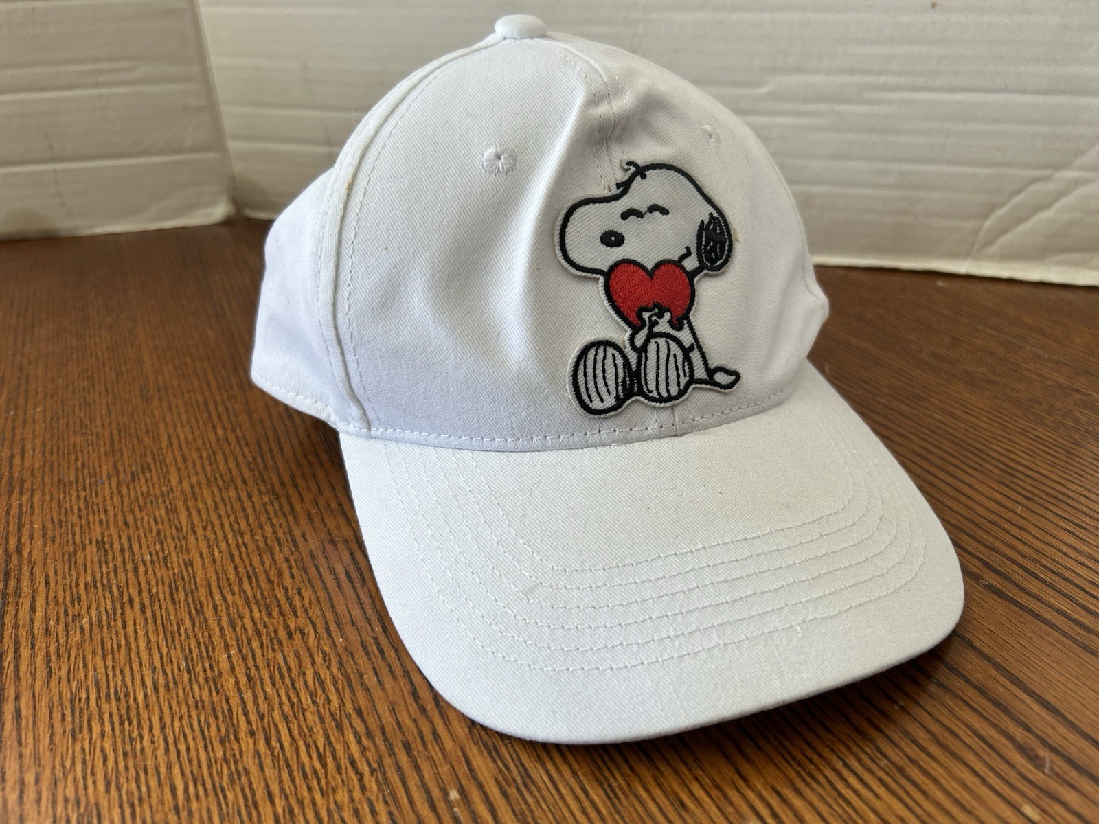 George Snoopy Baseball Cap Hat White Mens Adjusta… - image 4