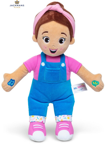 Ms. Rachel Official Speak & Sing Doll, 16” Tall Interactive Toy with 1, Pink