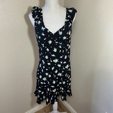 Free People Like a Lady Floral Printed Mini Dress, Summer Dress Festival Vibe