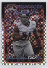 2024 Topps Chrome X-Fractor Justin Tuck #142 fm0
