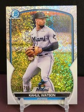 2023 Bowman - Chrome Prospects Kahlil Watson Speckle Refractor /299 #BCP-147