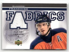 2003-04 Upper Deck - Franchise Fabrics Alexei Yashin #FF-AY (MEM)