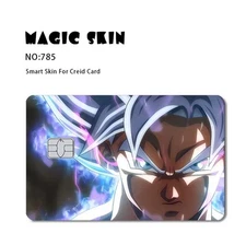 Dragon Ball Super Ultra Instinct Goku Anime Credit Debit Card Skin | Small Chip
