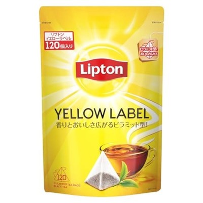 Brand New!   Lipton Yellow Label Black Tea Bags 120 Pack Japan