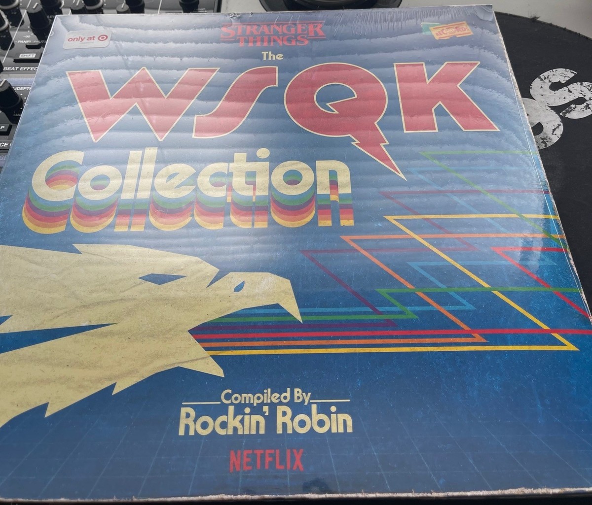 Stranger Things: The WSQK Collection RED VINYL SEALED INC POSTER +