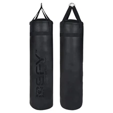 DEFY Leather Heavy Duty Punching Bag 80-300 lbs for Boxing, MMA, Kickboxing