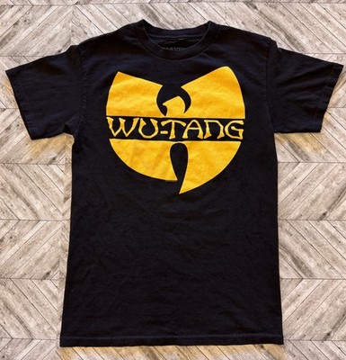 Wu Tang Clan T-Shirt Mens Small Black Music Hip Hop Rap Band Y2K Streetwear