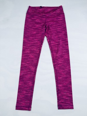 NWT 90 Degrees By Reflex Leggings Women s Small Magenta/Hot Pink Snowflake
