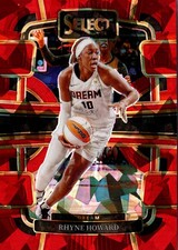 Rhyne Howard #65 Red Ice Prizm Concourse 2024 Panini Select WNBA 