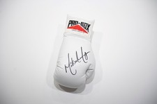 Mikaela Mayer SIGNED Boxing Glove WBO IBF & Ring Magazine AFTAL COA