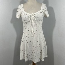 Forever 21 Mini Dress Womens M Floral Babydoll Kawaii Himekaji Gyaru Cottagecore