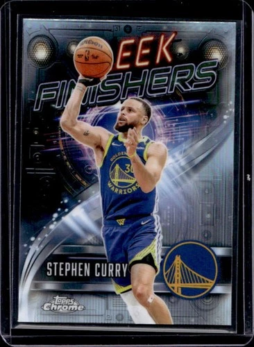 2025 Topps Chrome Stephen Curry Refractors (RAW)