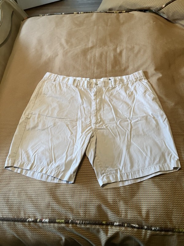 Roundtree & Yorke Casuals Chino Short Mens Size 48W  Relaxed  Fit Cotton