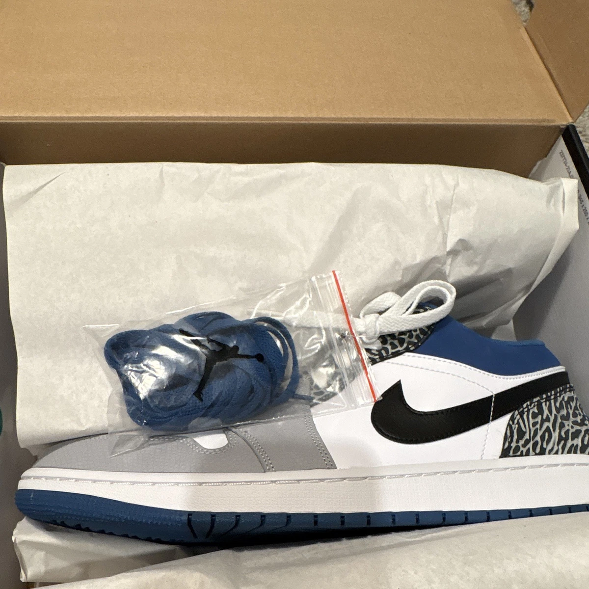 Jordan 1 Low Grey White for Sale | Authenticity Guaranteed | eBay