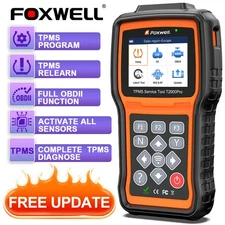 FOXWELL T2000 Pro Auto Tire Pressure TPMS Relearn Activate Sensors Programming