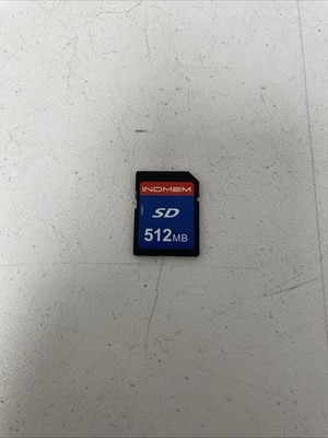 Indmem SD Card 32/64/128/256/512MB 1/2GB Secure Digital Sdandard Memory Card
