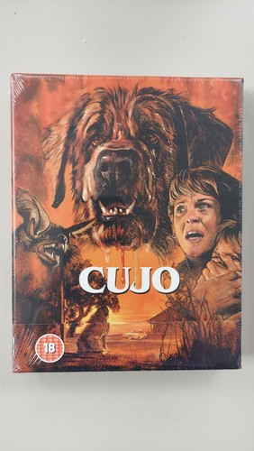 Cujo (Blu-ray, Region B) Eureka Classics Stephen King Lewis Teague BRANDNEU OOP