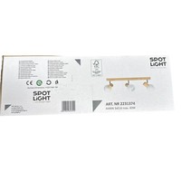 Decken-Wandleuchte Karin E14 Holz 3. Flg Deckenlampe Spot Licht Kugel Glas 520Mm