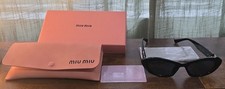 Miu Miu Sunglasses - Black  Gold