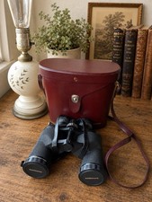 Vintage Oshman  s 8-17x40 Zoom Binoculars BAK-4 Japan Model 5001B w/ Case