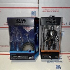 Mandalorian And Han Solo Holocomm Figure Star Wars Black Series