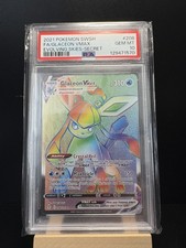 Pokémon Glaceon VMAX 208/203 SWSH07: Evolving Skies Secret Raro Holo PSA 10