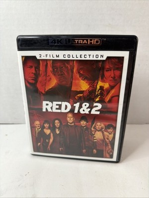 Red 1 & 2 (4K Ultra HD Blu-Ray, 2010 & 2013) -  Tested - Free Shipping