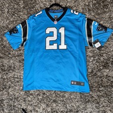 Jeremy Chinn Carolina Panthers Nike Game Jersey Men’s 2XL Blue NFL #21 NWT