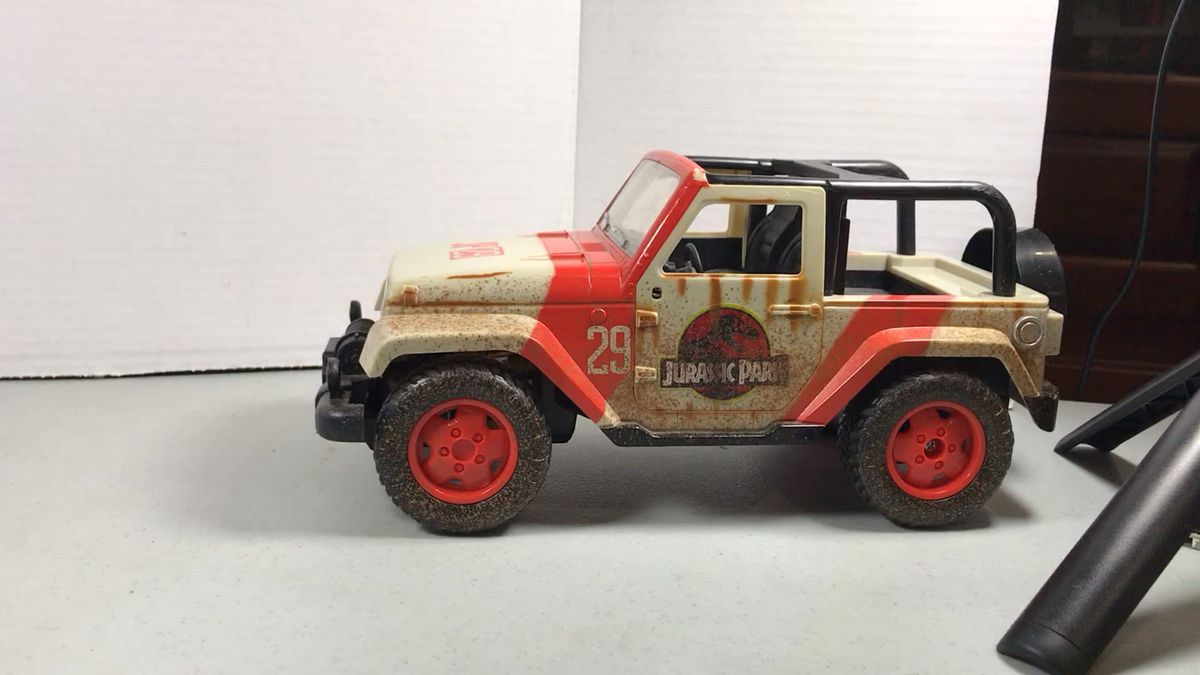 JADA TOYS ジュラシックパーク　激レア Jurassic Park World Mud Jeep Wrangler JP 29 RC Jada Toys