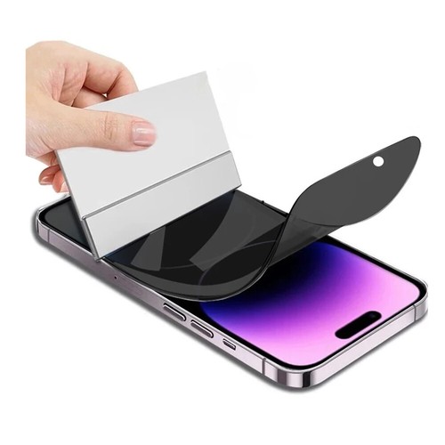 PELLICOLA HIDROGEL IDROGEL PRIVACY OPACO PER IPHONE 14 PRO - Zdjęcie 2 z 3