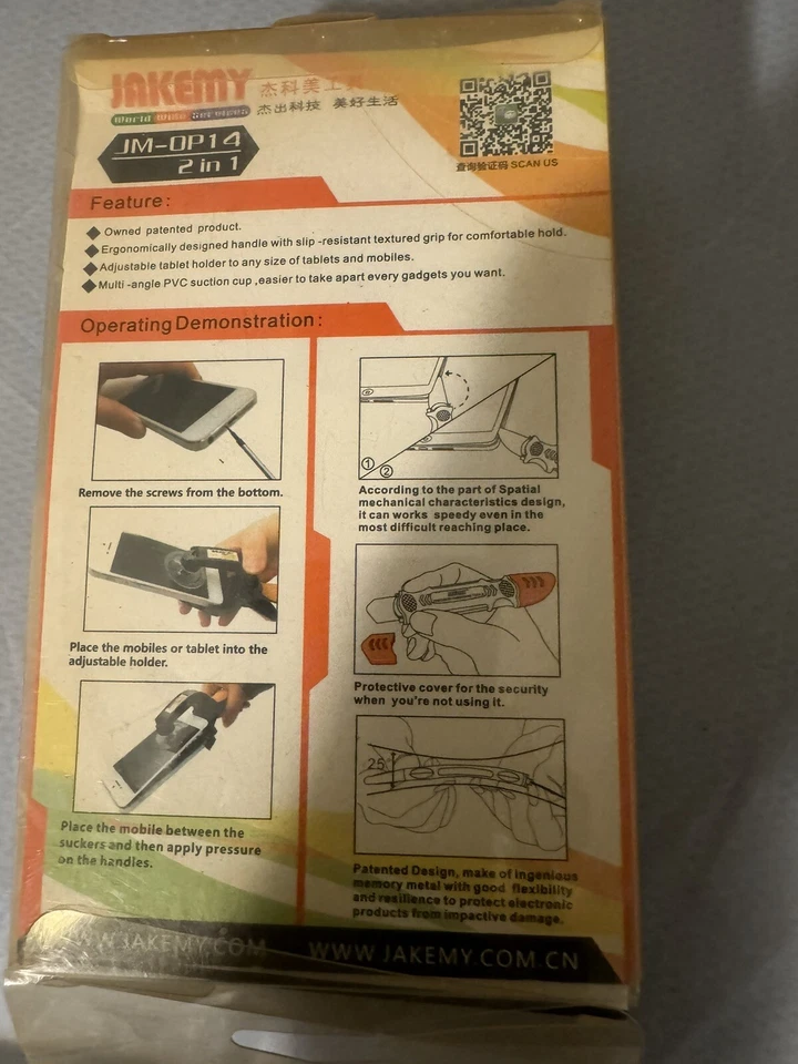 Herramienta de ventosa para teléfono inteligente alicates de apertura reparación pantalla LCD herramienta de palanca iPhone XS Foto 2 de 2