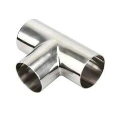 T-Piece Exhaust Tube T Shape Stainless Steel Equal Tee Pipe Polished 12-76mm New