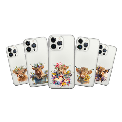 Charm Handyhülle für Apple iPhone 15 14 13 12 11 Xr SE Clear Rubber Slim