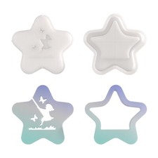 Hollow out Star Atmosphere Lamp Mould Silicone Mold for Candlestick Decoration