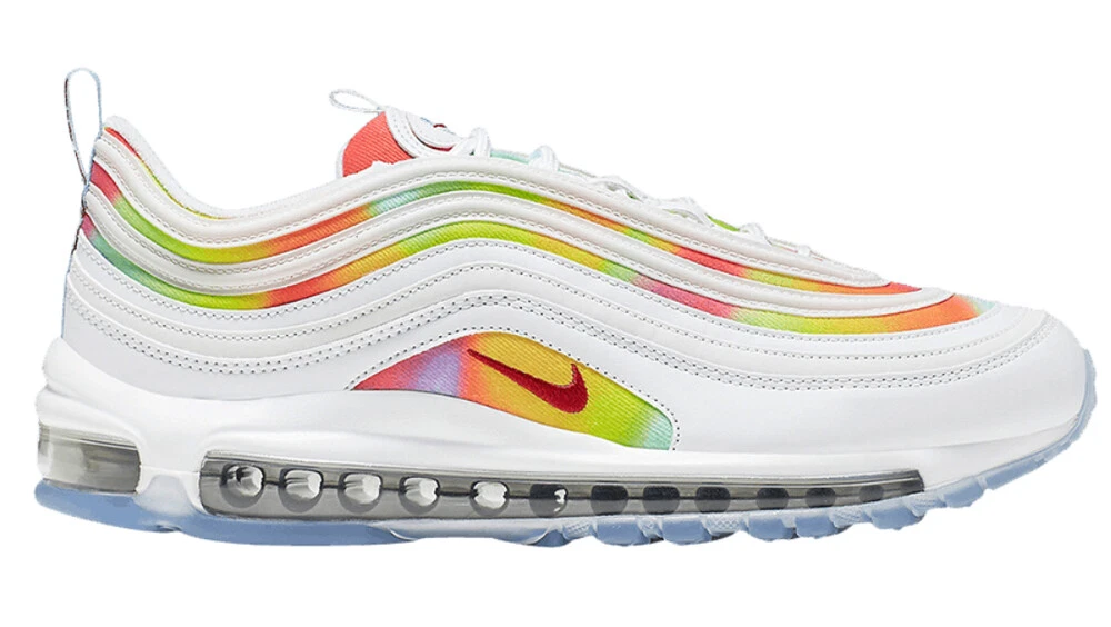 Nike Air Max 97 Men's Shoe CK0839-100 'Tie-Dye Chicago' WHITE sz 8.5-13 |  eBay