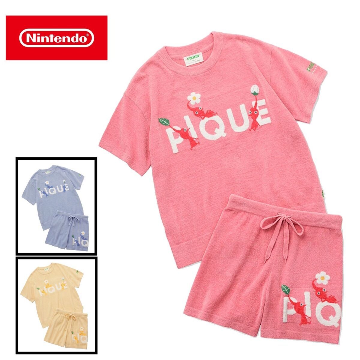 PIKMIN meets GELATO PIQUE NINTENDO TOKYO JQD Pullover Short PIKMIN meets GELATO PIQUE NINTENDO TOKYO JQD Pullover Short