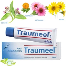 Traumeel 50g Homeopathic Cream by Heel (Activity of Arnica Montana)