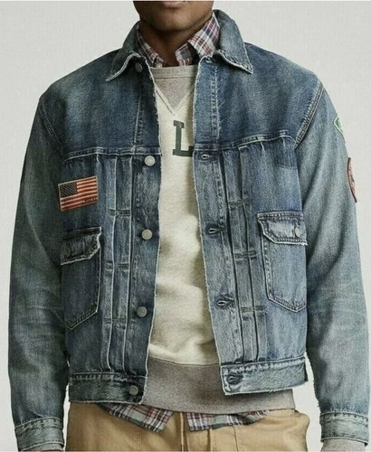 polo ralph lauren trucker jacket