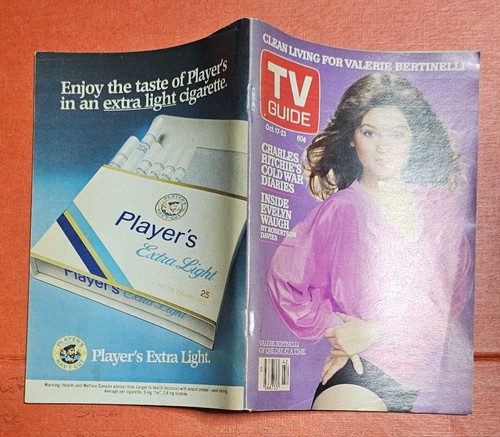 TV Guide Oct 17-23 1981 Valerie Bertinelli Cover-Toronto, Ontario, Edition. - Picture 4 of 5