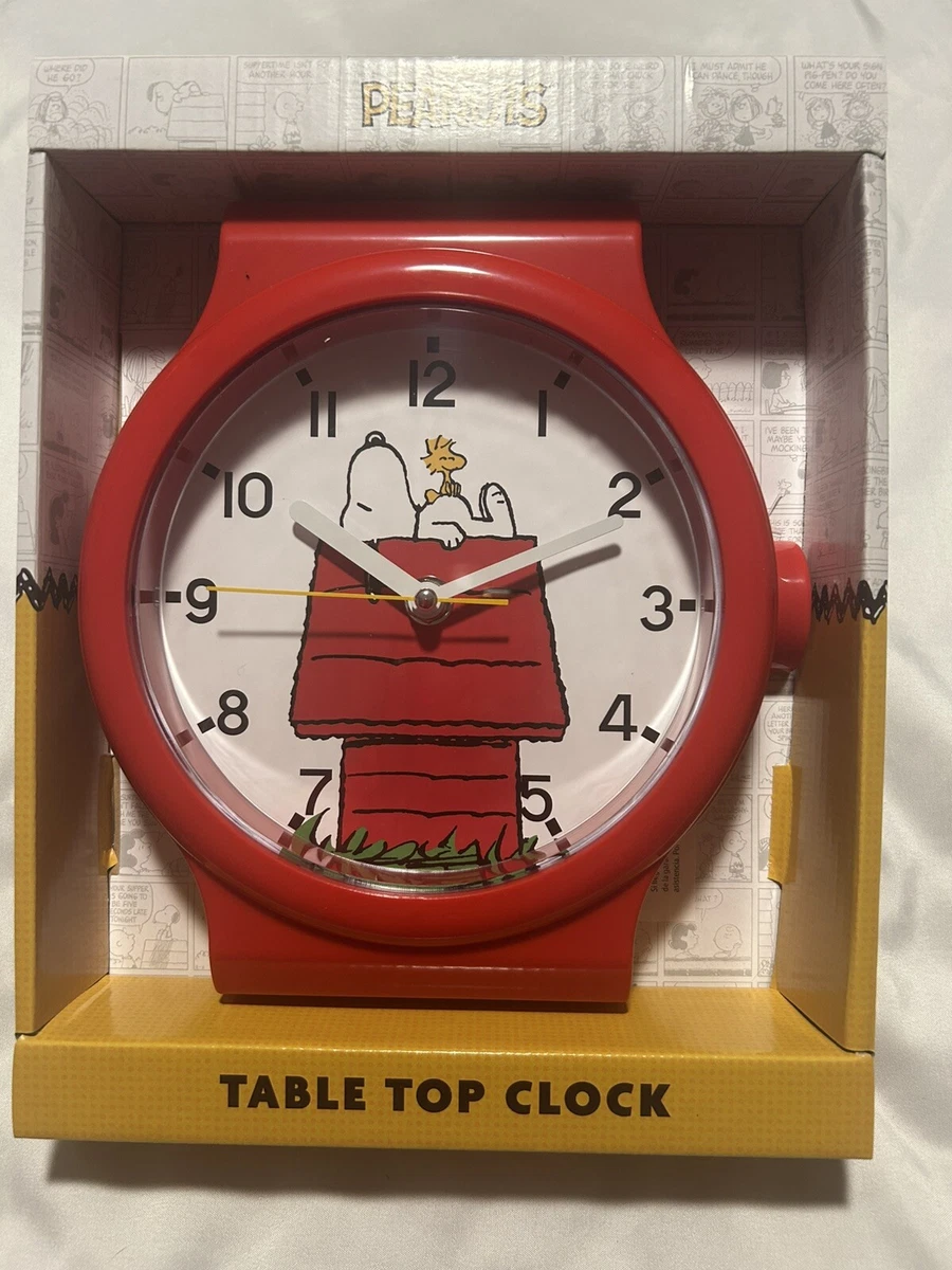 snoopy clock products for sale | eBay