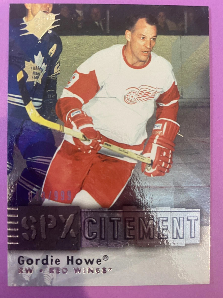 2009 10 SPx SPXcitement X9 Gordie Howe 843 999 Free Shipping