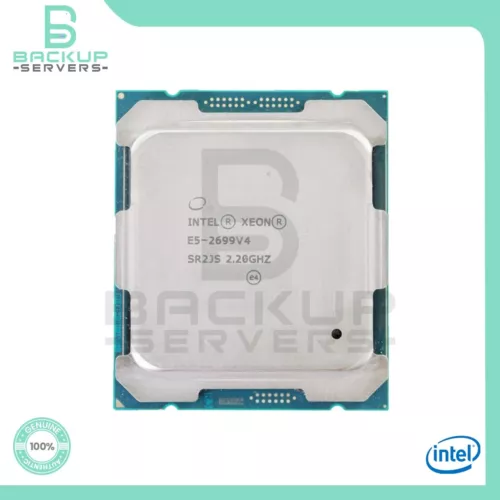 SR2JS Intel Xeon E5-2699V4 2.2GHz 22-Core 145W 55MB LGA2011 9.6GT CPU Processor