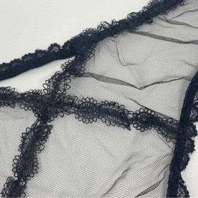 Agent Provocateur Rosa Black Brief AP2 Small NWT