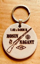 Leder Anhänger Mosin Nagant Gewehr Moisin