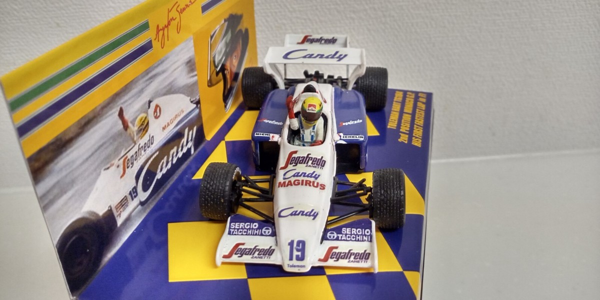 SENNA RACING COLLECTION 1:43 Minichamps TOLEMAN TG184 1984 MONACO