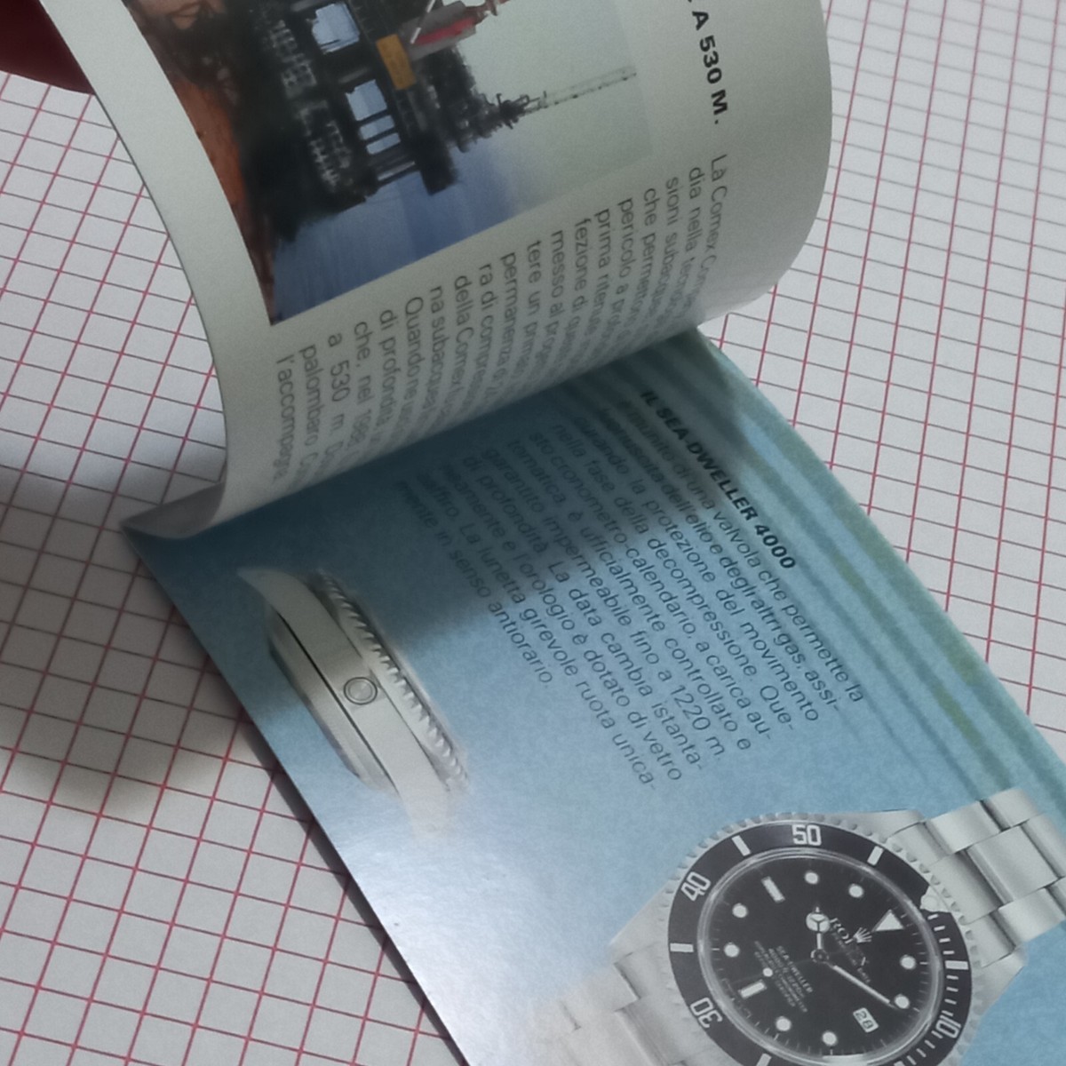 Rolex libretto Submariner e Sea Dweller originale italiano 1999