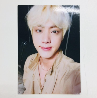 BTS 防弾少年団　FC 継続　ファンクラブ　特典　JIN　ジン　フォト BTS JIN Official JPFC Renewal Benefit Photo Card Japan FC B | eBay