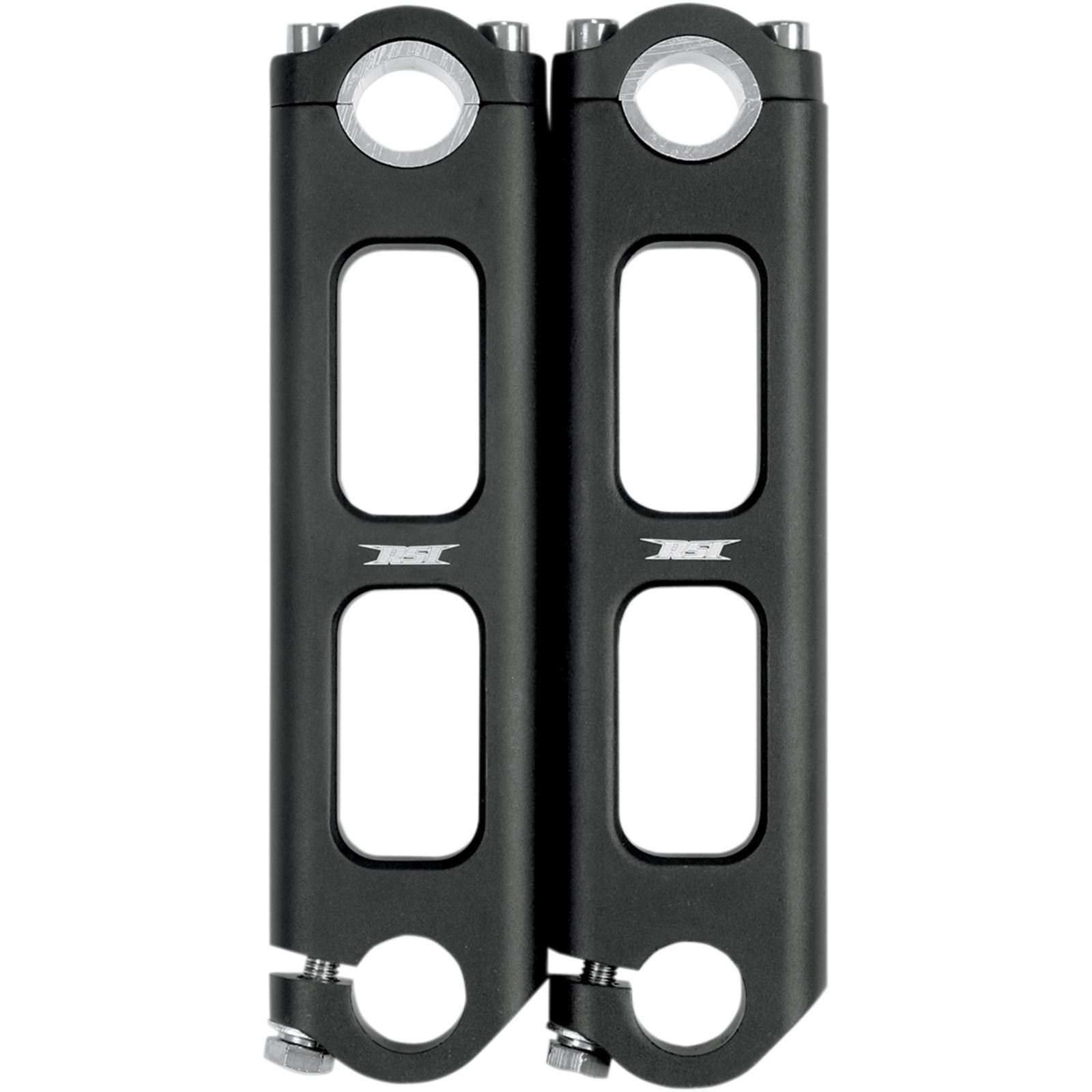 Motorcycle Angled Riser Ar Stocks RSI Racing 3 Inch Angled Handlebar Riser - 30 Degree Black AR ...