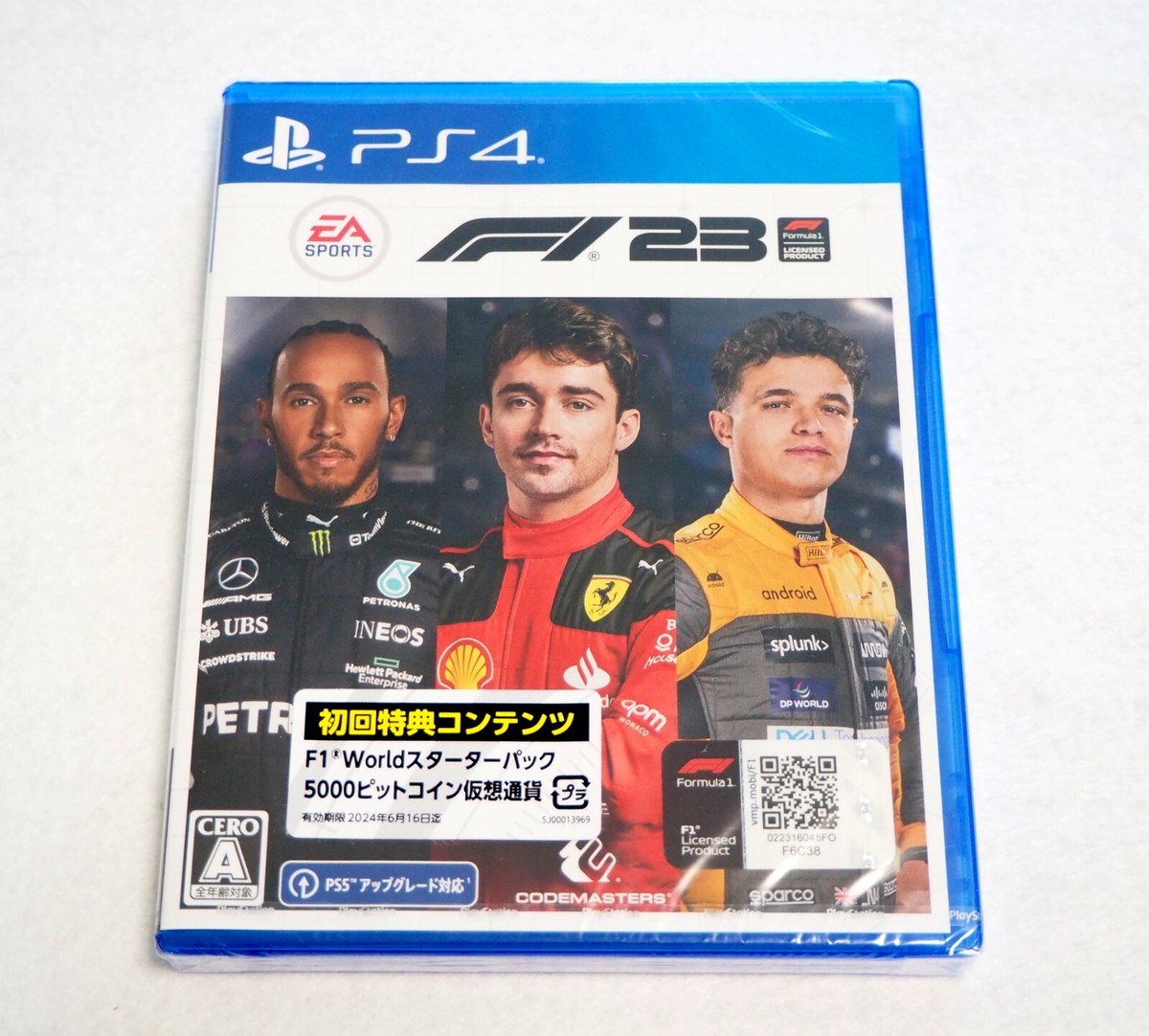 PlayStation4 - F1 23 PS4 新品 未開封 匿名配送 Amazon.co.jp: F1®23 - PS4 : ゲーム